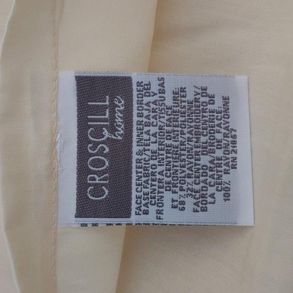 Croscill Embroidered Euro Pillow Shams, Set of 2 - Picture 8 of 9